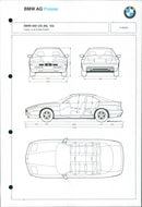 1993 BMW 850 Csi - Vintage Photograph