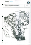 1993 BMW 1.8-ltr 4-cylinder engine 4-valve power unit - Vintage Photograph