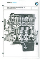 1993 BMW 1.8-ltr 4-cylinder engine 4-valve power unit - Vintage Photograph
