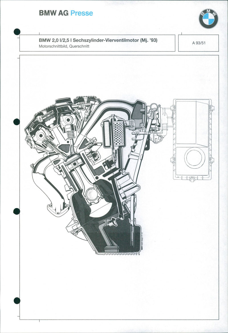 1993 BMW 2.0-ltr/2.5-ltr - Vintage Photograph