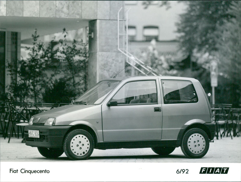 Fiat Cinquecento - Vintage Photograph