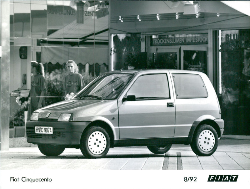 Fiat Cinquecento - Vintage Photograph