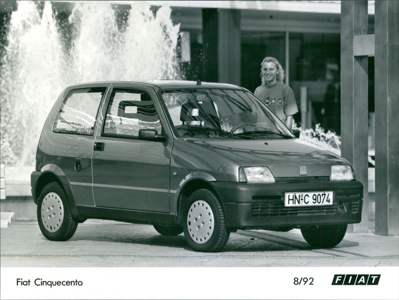 Fiat Cinquecento - Vintage Photograph