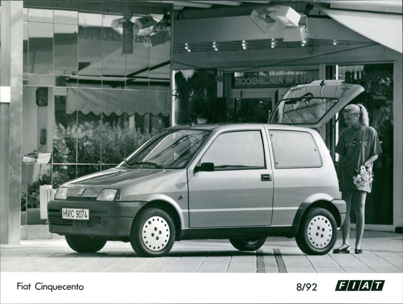 Fiat Cinquecento - Vintage Photograph