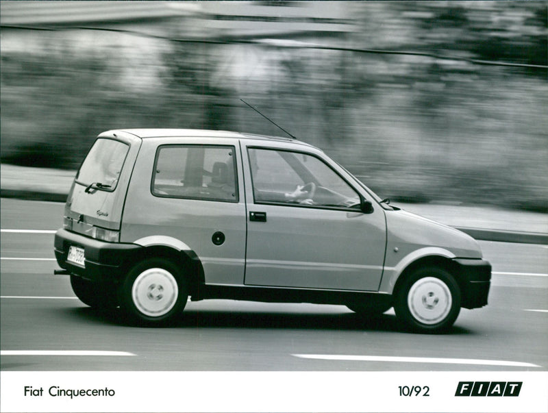 Fiat Cinquecento - Vintage Photograph