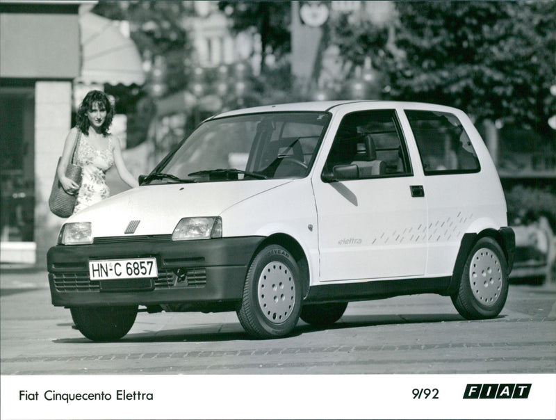 Fiat Cinquecento Elettra - Vintage Photograph