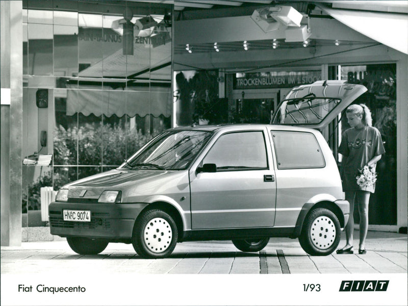 Fiat Cinquecento - Vintage Photograph