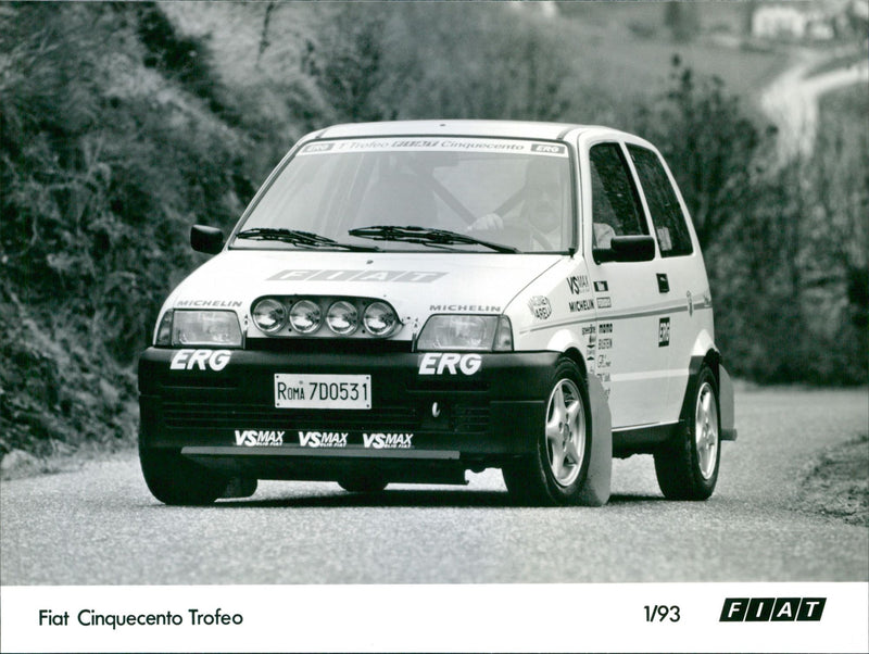 Fiat Cinquecento Trofeo - Vintage Photograph