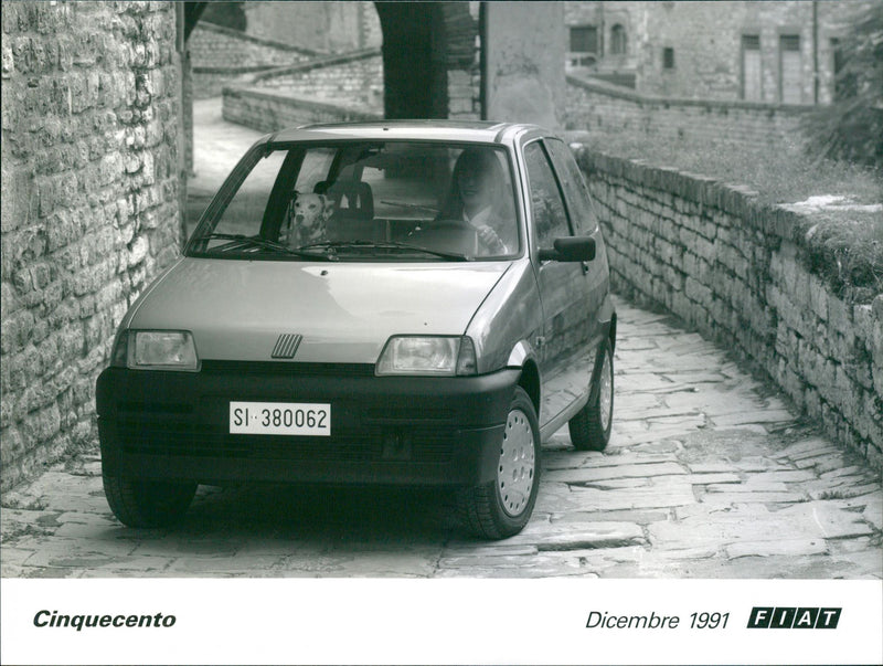 Fiat Cinquecento - Vintage Photograph