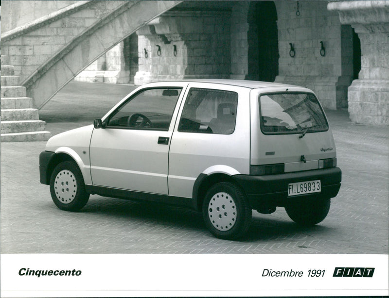 Fiat Cinquecento - Vintage Photograph