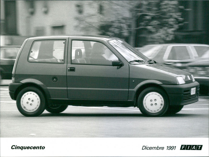 Fiat Cinquecento - Vintage Photograph