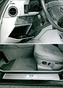 BMW 530i and 540i interior - Vintage Photograph