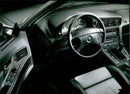 BMW 850CSi with two-tone leather upholstery - Vintage Photograph