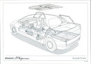 Renault Mégane. - Vintage Photograph
