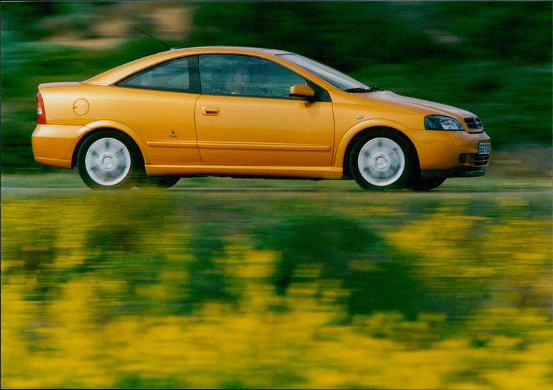 2000 Opel Astra Coupe - Vintage Photograph