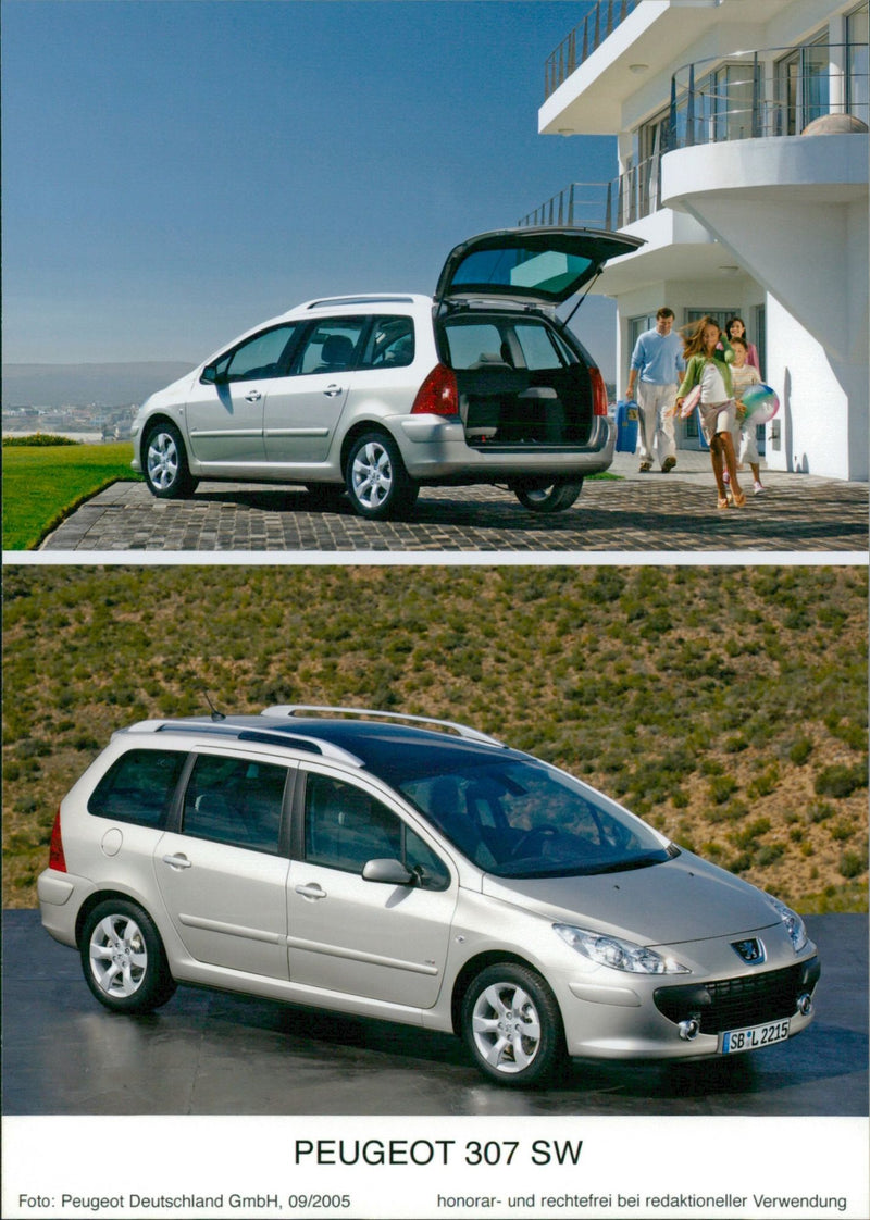 Peugeot 307 SW - Vintage Photograph