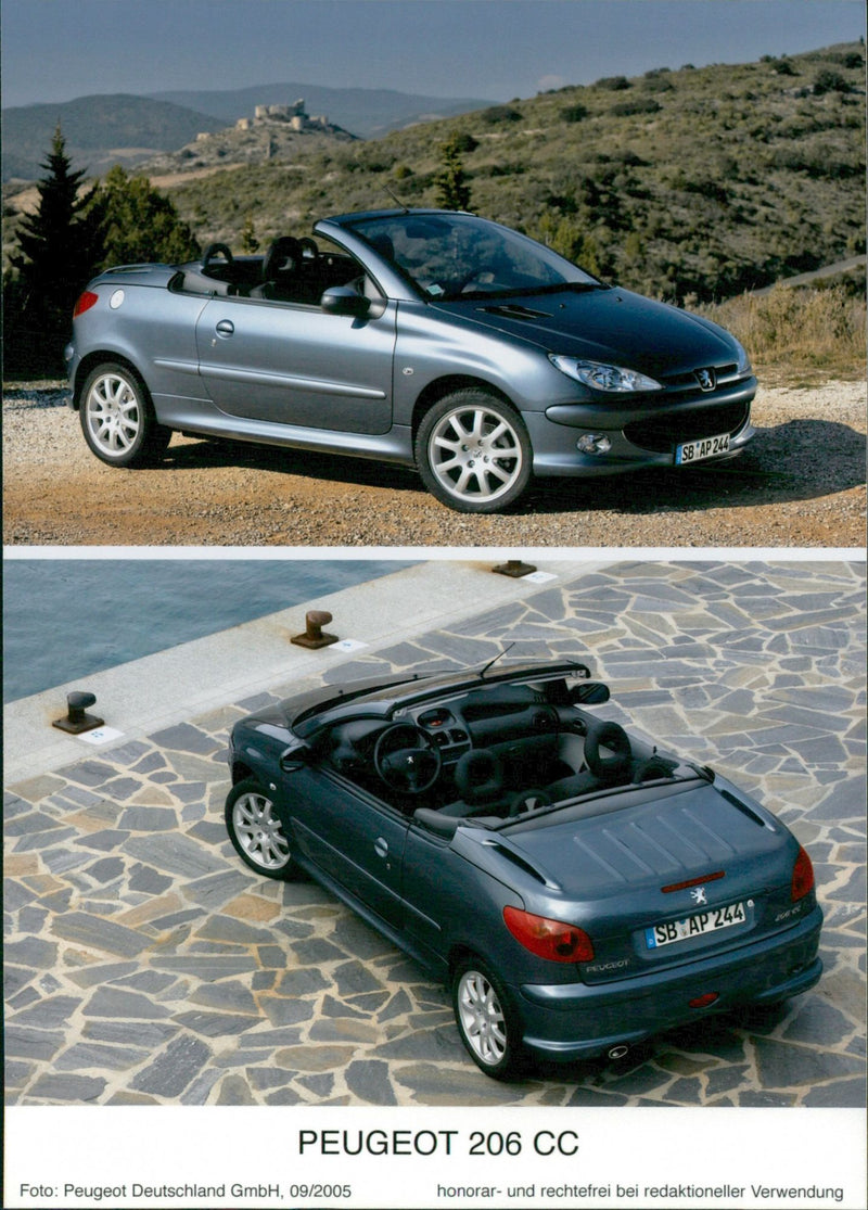 Peugeot 206 CC - Vintage Photograph