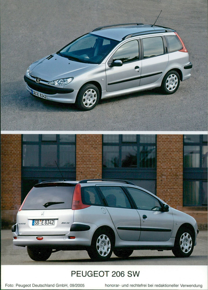 Peugeot 206 SW - Vintage Photograph