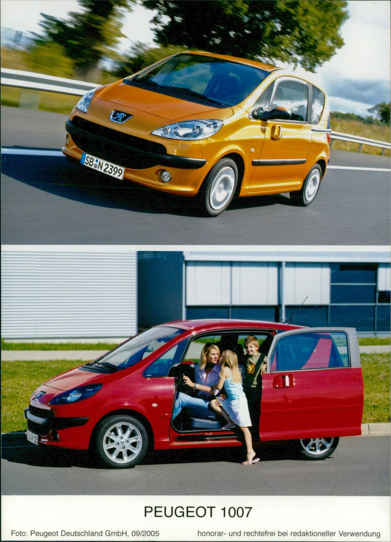 Peugeot 1007 - Vintage Photograph