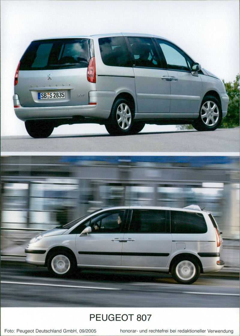 Peugeot 807 - Vintage Photograph