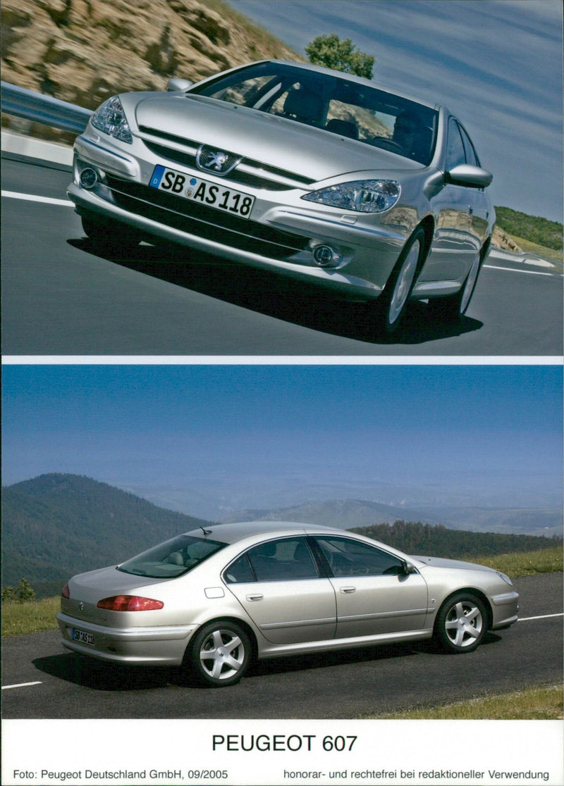 Peugeot 607 - Vintage Photograph