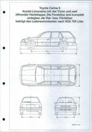 Toyota Carina II Combi Sedan - Vintage Photograph