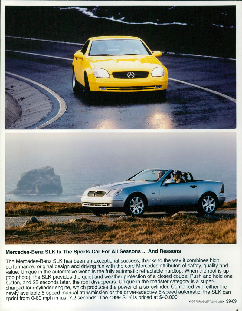 Mercedes Benz 1999 - Vintage Photograph