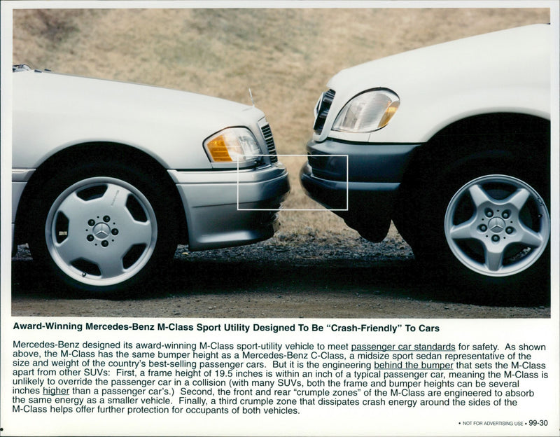 Mercedes Benz 1999 - Vintage Photograph