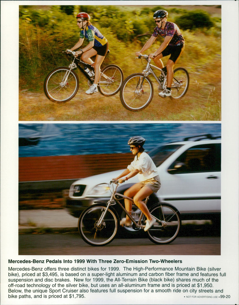 Mercedes Benz 1999 - Vintage Photograph