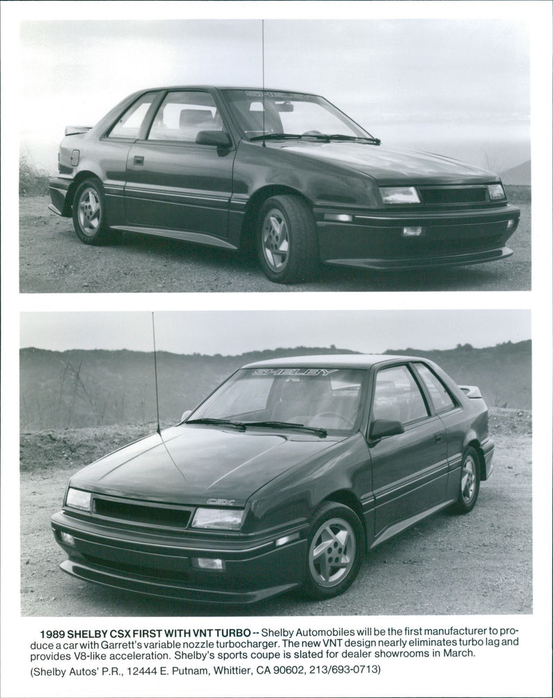 1989 Shelby CSX - Vintage Photograph