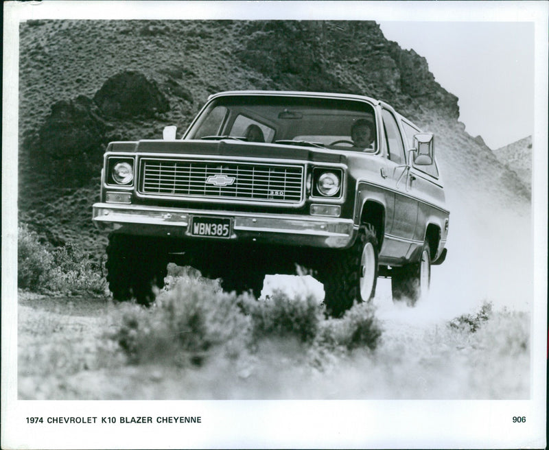 1974 Chevrolet K10 Blazer Cheyenne - Vintage Photograph
