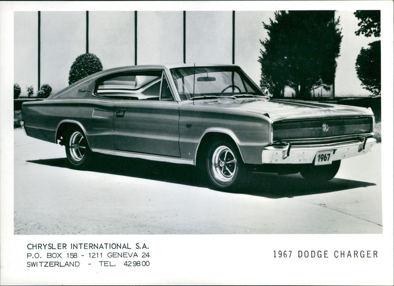 1967 Dodge Charger. - Vintage Photograph