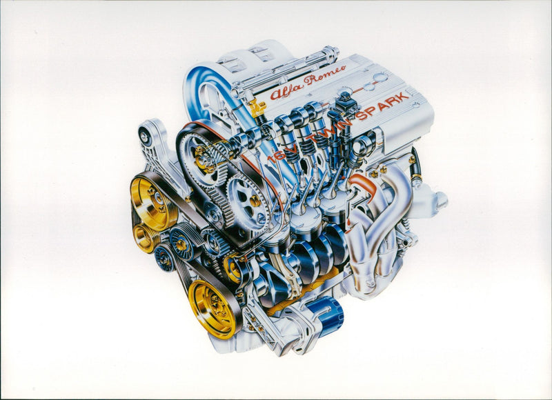 Alfa Romeo 145/146 - Vintage Photograph