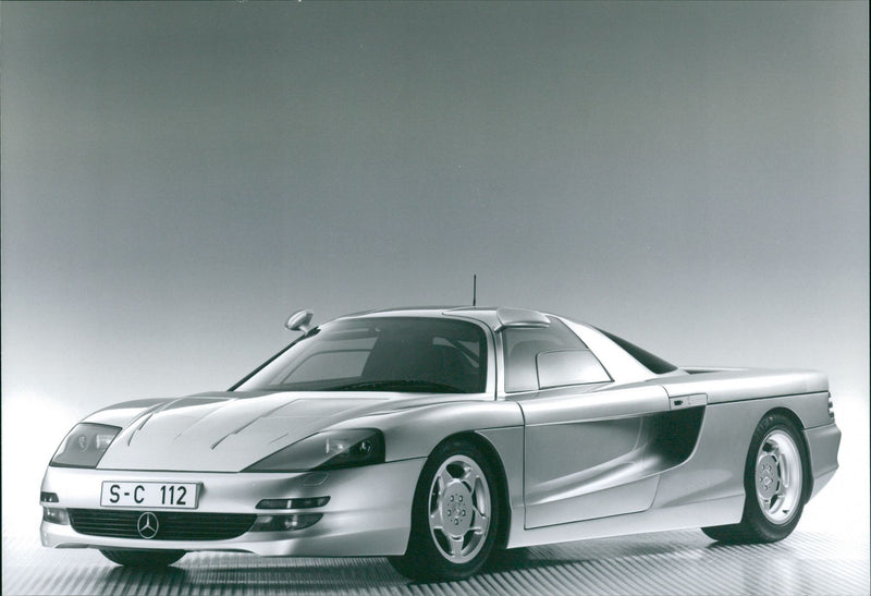 1991 Mercedes-Benz C112 - Vintage Photograph