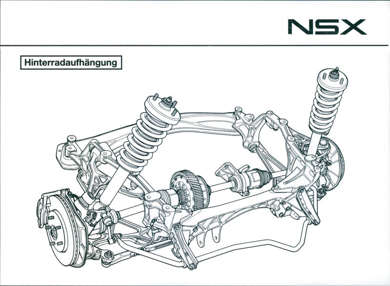 Honda NSX - Vintage Photograph