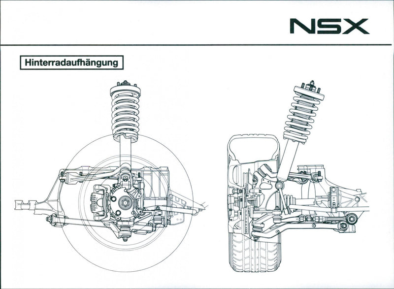 Honda NSX - Vintage Photograph