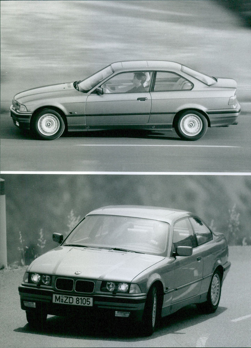 The BMW M5. - Vintage Photograph