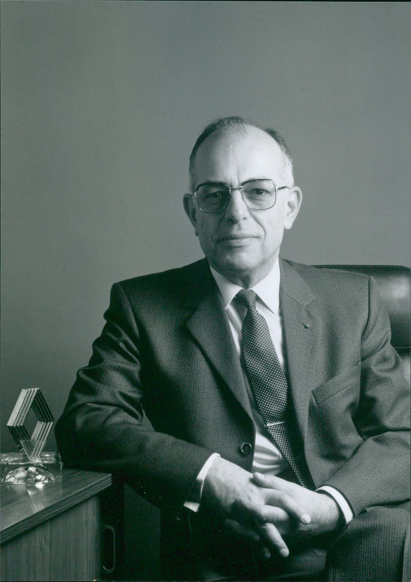 Raymond Haim Levy of Renault - Vintage Photograph