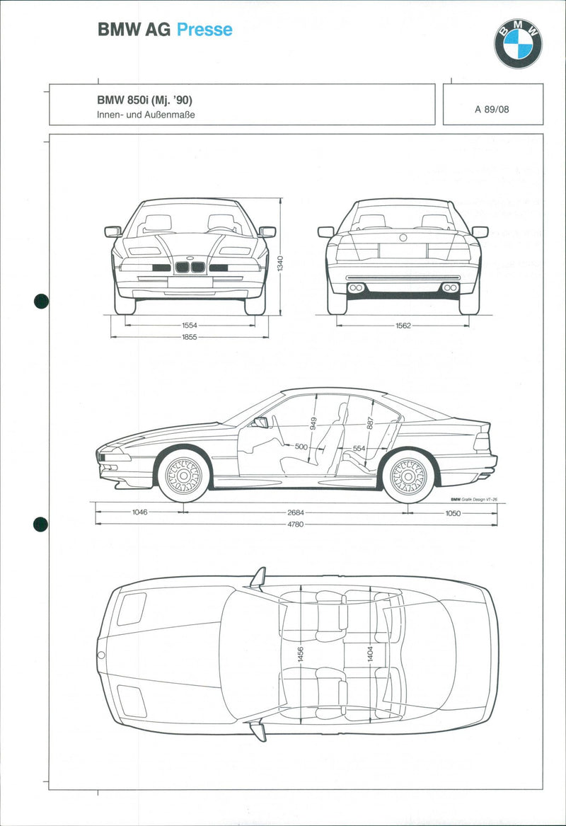 BMW Program 91 - Vintage Photograph