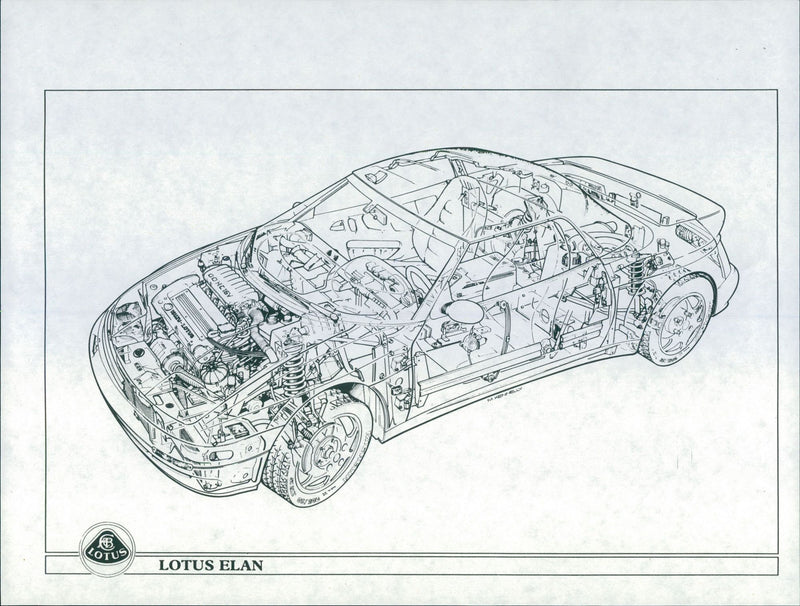 Lotus Elan - Vintage Photograph