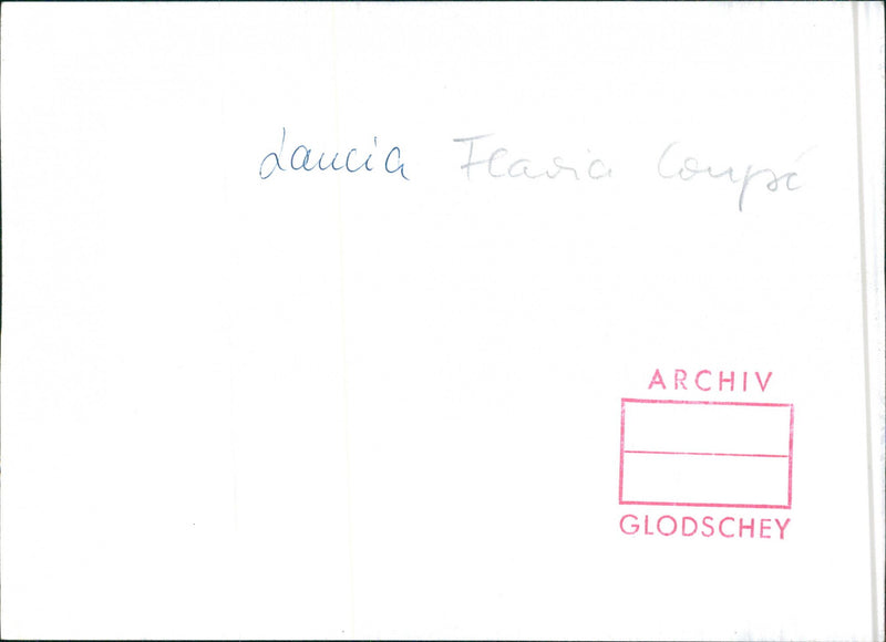 Lancia Flavia Coupe - Vintage Photograph