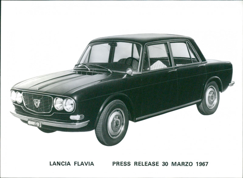 1967 Lancia Flavia - Vintage Photograph