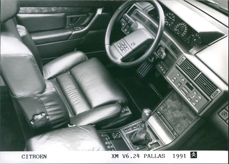 1991 Citroen XM Pallas - Vintage Photograph