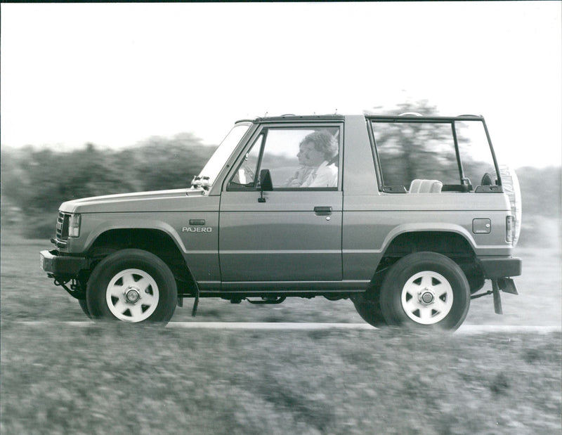 Mitsubishi Pajero - Vintage Photograph