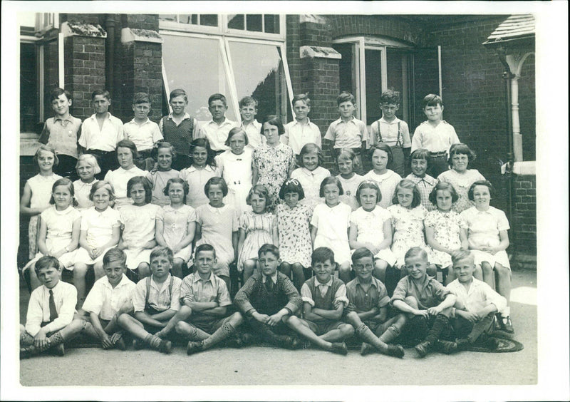 Camp School - Vintage Photograph