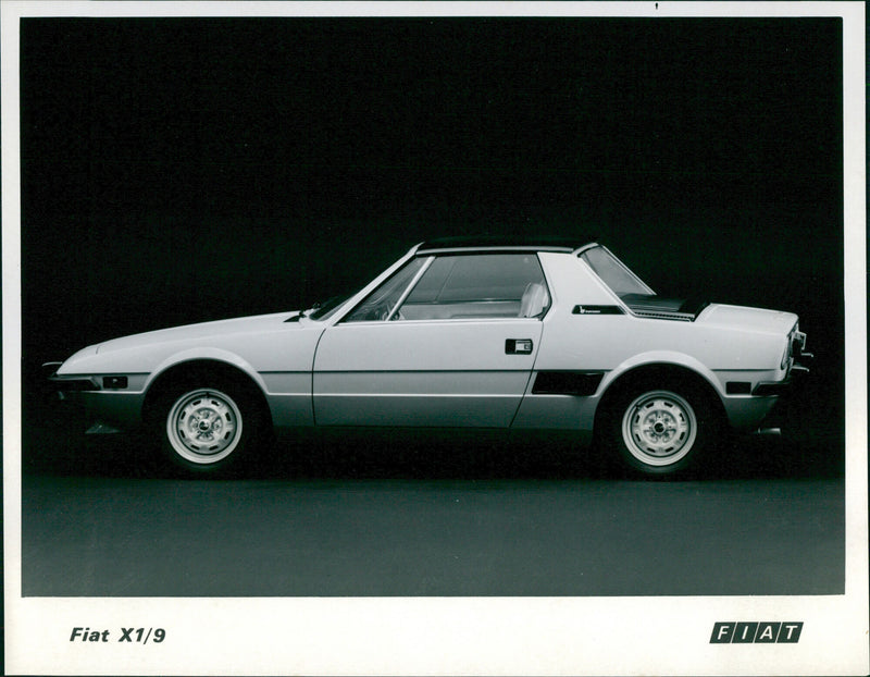 1972 Fiat X1/9 - Vintage Photograph