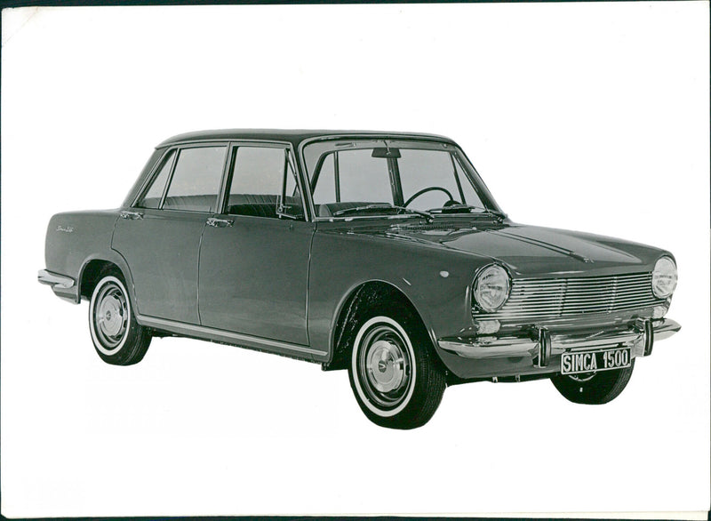 Simca 1500 - Vintage Photograph