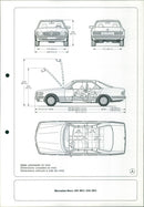 Mercedes-Benz 380 SEC/500 SEC - Vintage Photograph