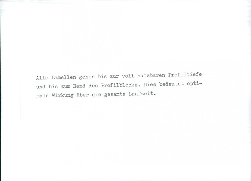 Tire tread and the lamella - Vintage Photograph