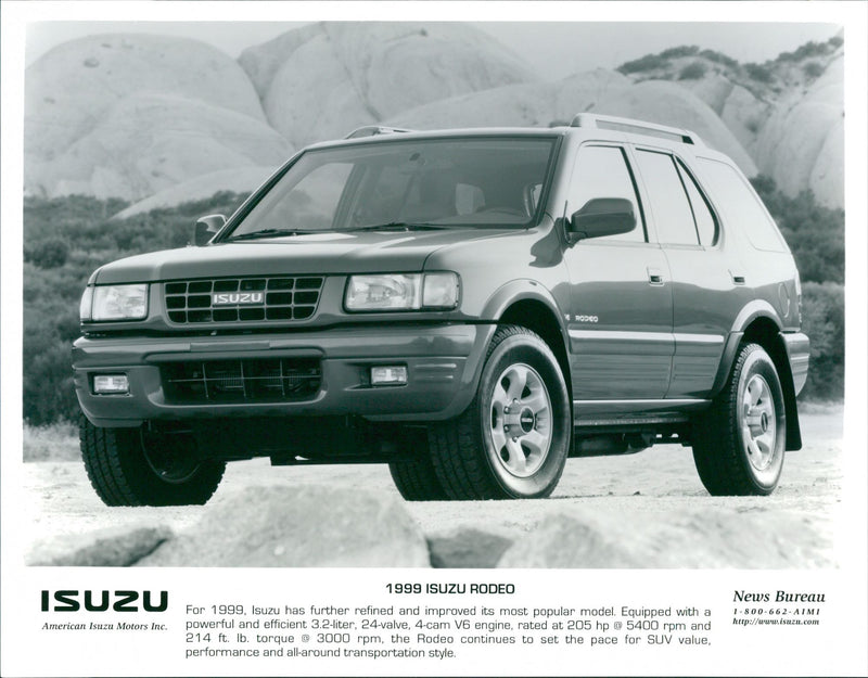 1999 Isuzu Rodeo - Vintage Photograph
